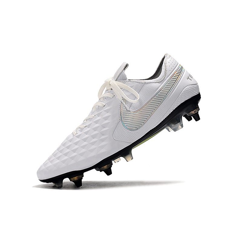 Nike Tiempo Legend VIII Elite SG PRO AC Bílý Šedá